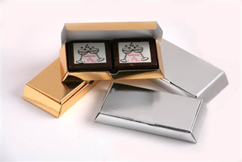 X4 Picture Chocolates In Gold Or Silver Box