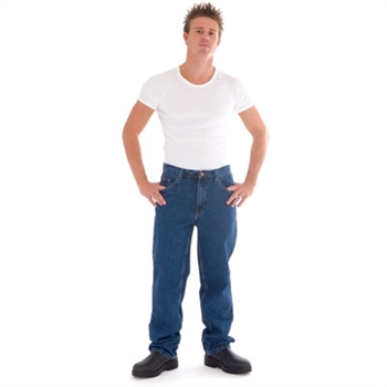 -Cotton Denim Jeans &gt; 13.75Oz