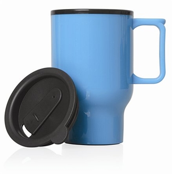 M248 Double Walled Plastic Thermo Travel Mug Penline