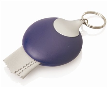 T218 Keyholder With Microfibre Optical Cloth Penline
