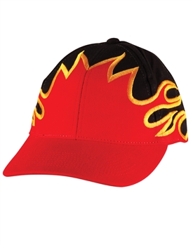 Heavy Brushed Cotton Flame Cap