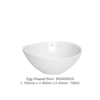Egg Shape Bowl 100m