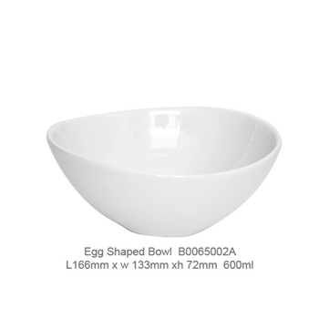 Egg Shape Bowl 600ml