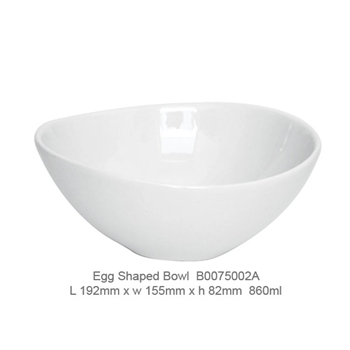 Egg Shape Bowl 860ml