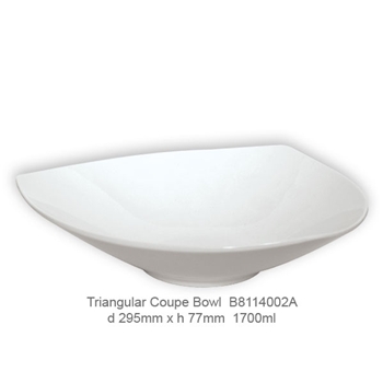 Triangular Coupe Bowl 295mm