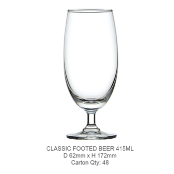 Classic Footed Beer 415ml