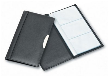 Compact Card File With Silver Trim (Made To Order)
