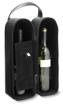 Deluxe Double Bottle Wine Tote (Made To Order)