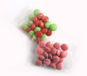 Choc Beans With One Colour Printed Bag 25G