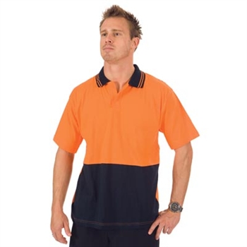 -Hivis Cool Breeze Cotton Jersey Food Industry Polo - S/S