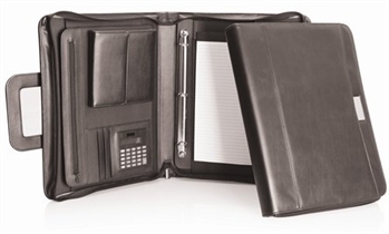 C135 Genuine Leather Compendium With Retractable Handle Penline
