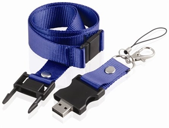 C345 Flash Drive Lanyard Indent Only Penline