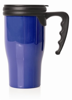 M229 Double Walled Plastic Thermo Travel Mug - 475Ml
