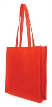 Nwb05-Re Non Woven Bag W Gusset Red