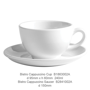 Cappuccino Cup &amp; Scr 270ml