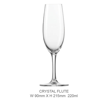 Crystal Wine Flute 220ml