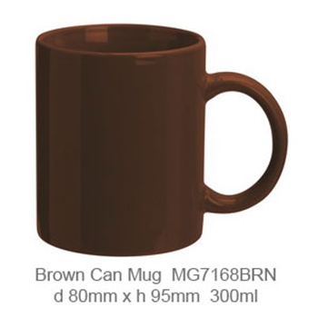 Brown Can Mug 300ml