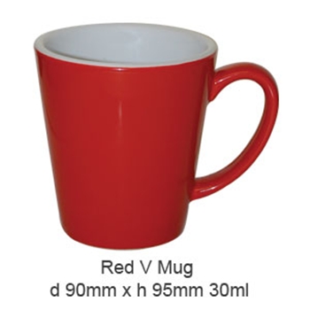 Red V Mug 300ml
