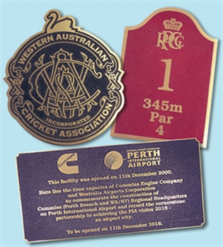 CAST BRONZE PLAQUE ASSORTED