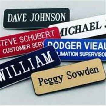 Engraved Name Badges
