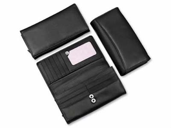 Large Leather Clutch Purse