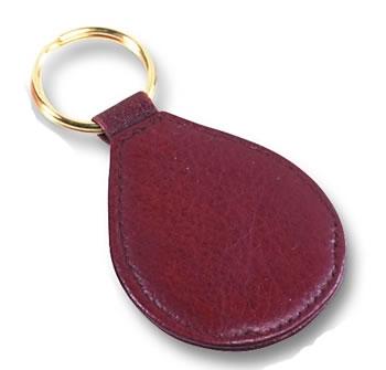 Top Grain Leather Key Fob