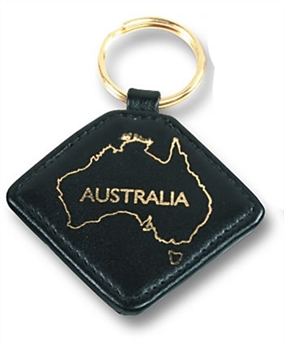 Top Grain Leather Key Fob