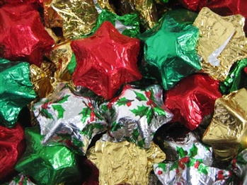 Bulk Christmas Star Chocolate
