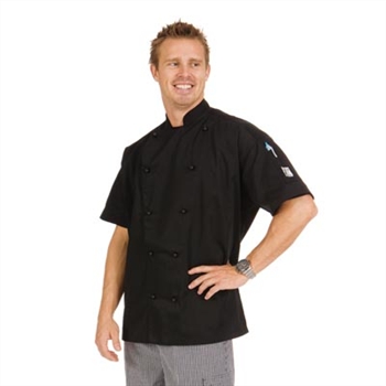 - Three Way Air Flow Lightweight Chef Jacket - S/S