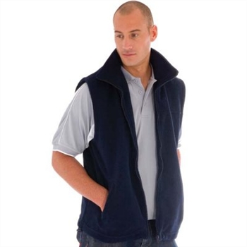 -Adult Full Zip Polar Fleece Vest