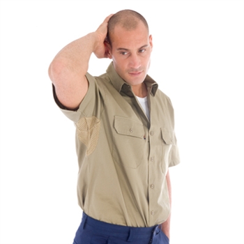 -Cool-Breeze Work Shirt, Short Sleeve