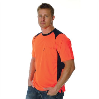 -Hiviz Action Micromesh Tee S/S &gt; 175 Gsm