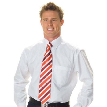 -Mens Tonal Stripe Shirt, Long Sleeve