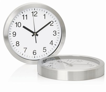 C308 Metal Wall Clock Penline