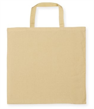 Cb01-Nat Calico Bag Natural - Short Strap