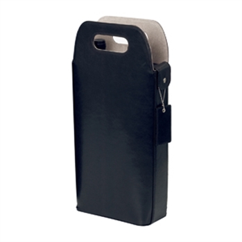 Oaks Leather 2 Bottle Wine Carrier