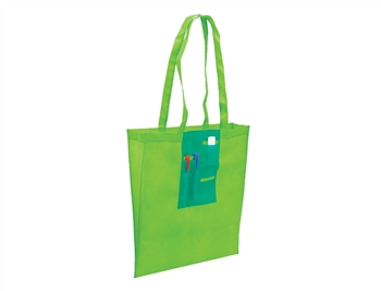 Slip Compartment V-Shaped Tote