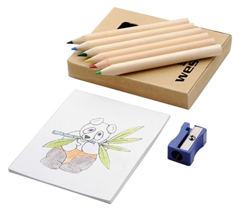 8 Piece Colouring Set