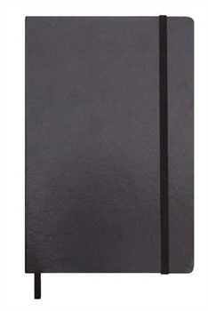 City notebook with elastic