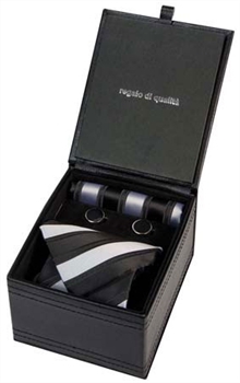 Regency tie and cufflink set