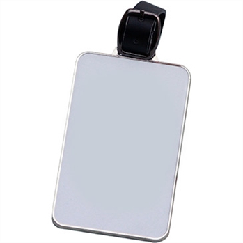 Rectangle Metal Bag Tag