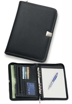 A5 Zippered Compendium