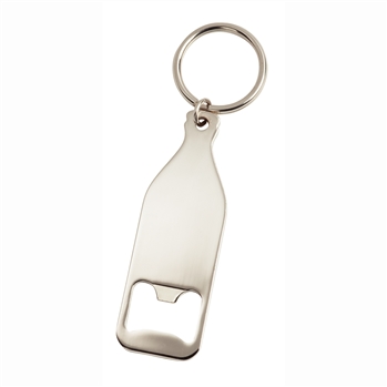 Bottle Shaped Opener Keyring