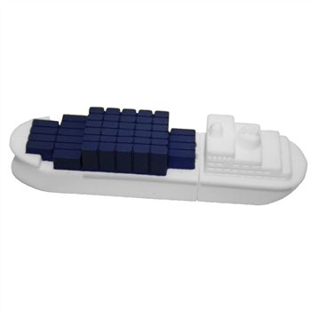 Container Ship Pvc Flash Drive