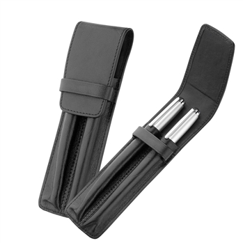 Double Pen Pouch With Satin Series Pens