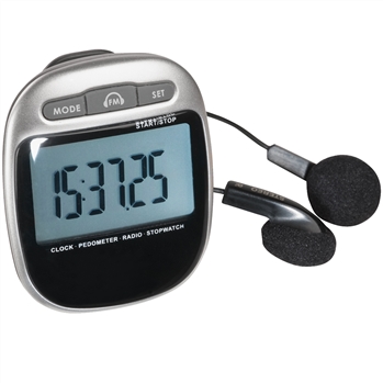 Fm Scan Pedometer Radio