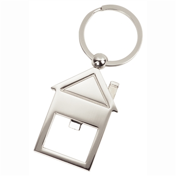 House Shaped Opener Keyring