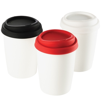 Mug With Silicone Lid