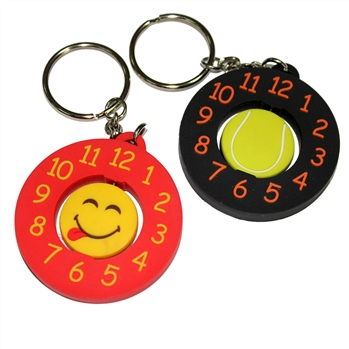 Pvc Spinning Keyring