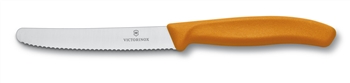 Tomato And Sausage Knife Swissclassic Orange